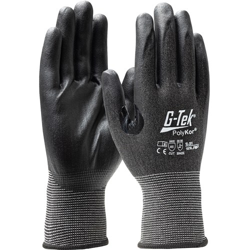 G-TEK POLYKOR 21GA A5 CUT GLOVE L