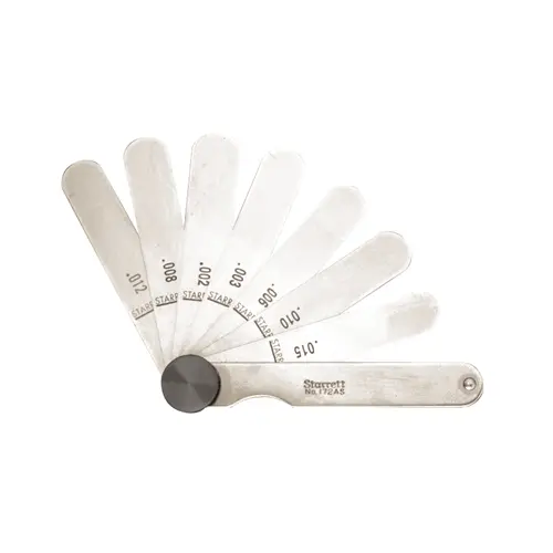 SS THICKNESS GAGE 9 LEAVES .0015-.015