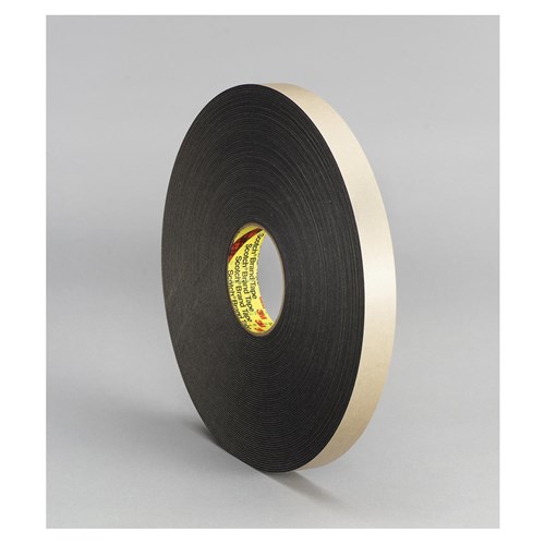 4496B 1X36YD BLK DBL SIDE PLYFOAM TAPE