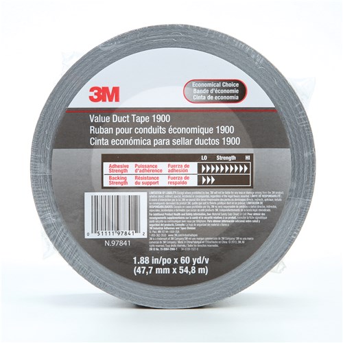 1900 2x60YD 5.8MIL VALUE DUCT TAPE