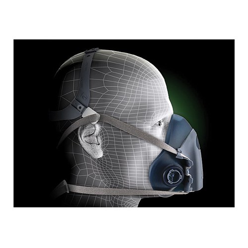 7503 HALF FACE RESPIRATOR (LARGE)