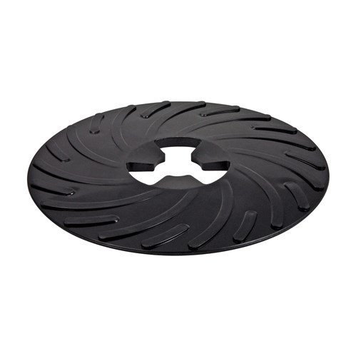 9" HARD BLACK DISC PAD FLACE PLATE 81729