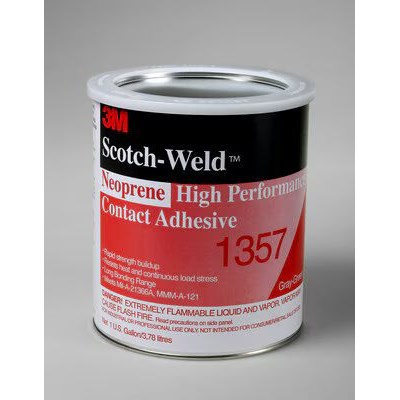 1GAL 1357 GRAY-GREEN CONTACT ADHESIVE