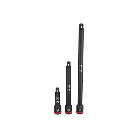 3PC IMPACT 3/8 DRIVE EXTENSION SET