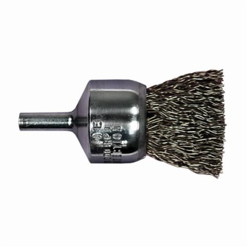 1/2 .010 SS CRIMP WIRE END BRUSH