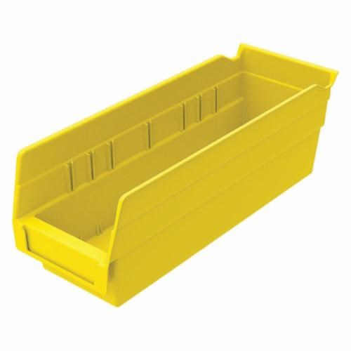 4-1/8X4X11-5/8 SHELF BIN (YELLOW)