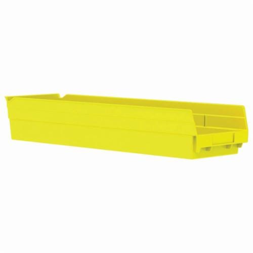 6-5/8X4X24 SHELF BIN (YELLOW)