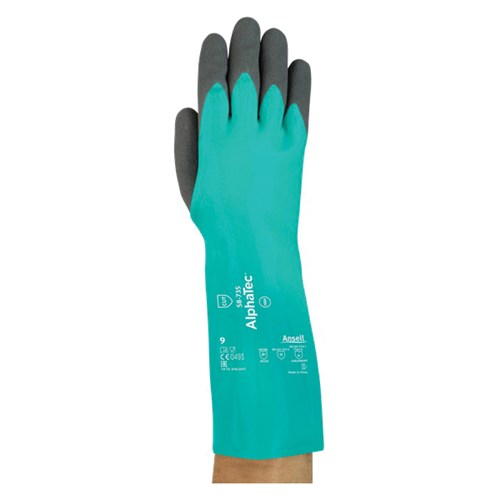 ALPHATEC SIZE 10 NITRILE GLOVES