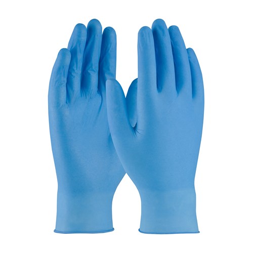 PK100 4MIL BLUE NITRILE GLOVE 2XL