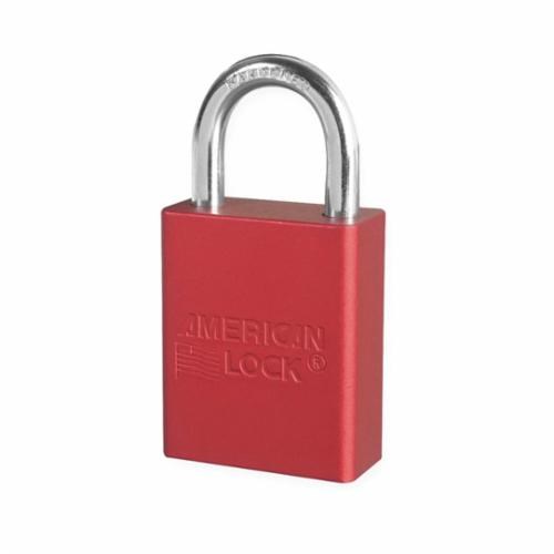 A1105RED LOTO ALUMINUM PADLOCK RED