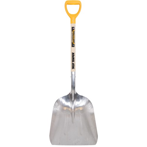 16-709 ALUMINUM 14X18 SCOOP SHOVEL D-HDL