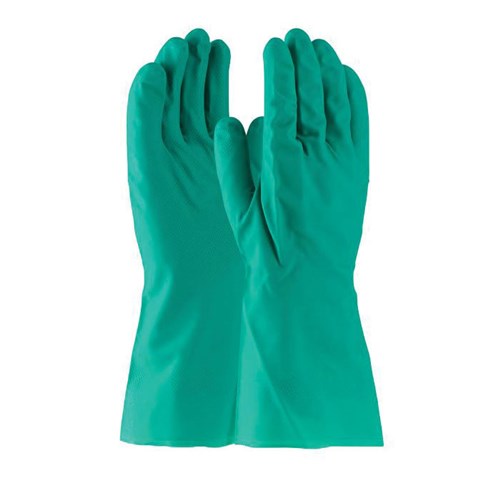 UNLINED GREEN NITRILE GLOVE L