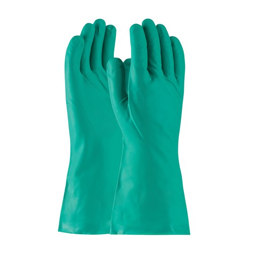 UNLINED GREEN NITRILE GLOVE XL