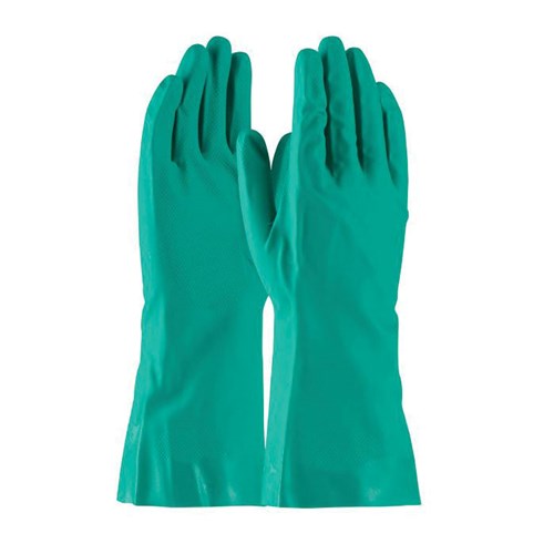 UNLINED GREEN NITRILE GLOVE L