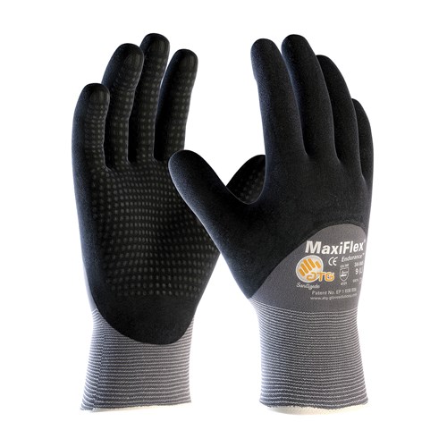 MAXIFLEX NITRILE DOT GLOVE M