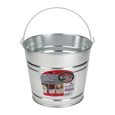 12QT GALVANIZED PAIL