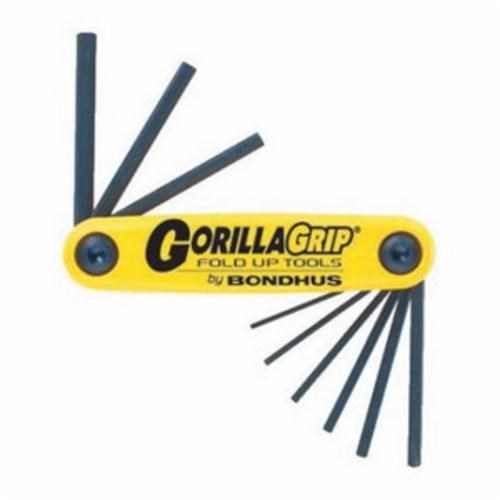 GORILLA GRIP FOLDUP KEY SET (5/64-1/4)