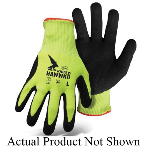 NITRILE COATED PALM & FINGER GLOVE XL