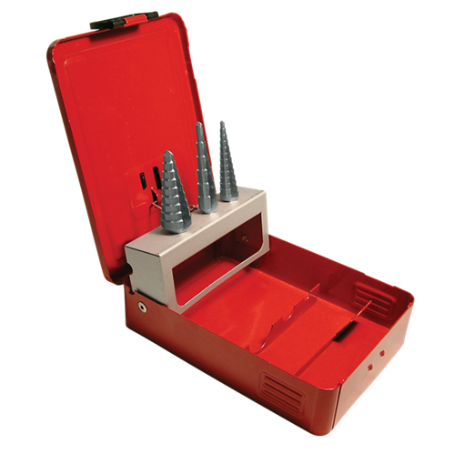 1874 3PC STEP DRILL SET