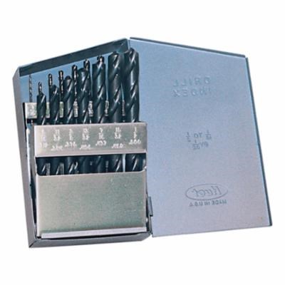 1801 15PC DRILL SET 1/16-1/2X32ND