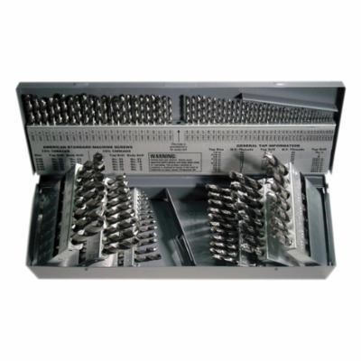 1898 115PC DRILL SET-FRACT LTR WIRE