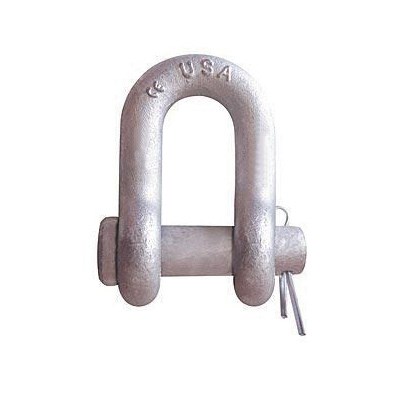 3/8 ROUND PIN CHAIN SHACKLE GALV