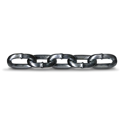 FT 1/2 PROOF COIL CHAIN-ZINC PLATED GR30