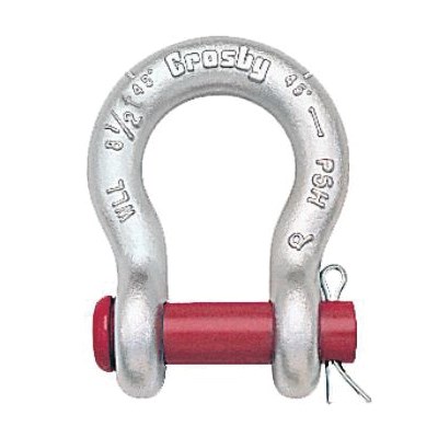 G-213 3/8 ANCHOR SHACKLE (ROUND PIN)