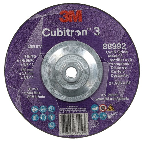 7X1/8X5/8-11 36+ T27 CUB3 C&G WHEEL