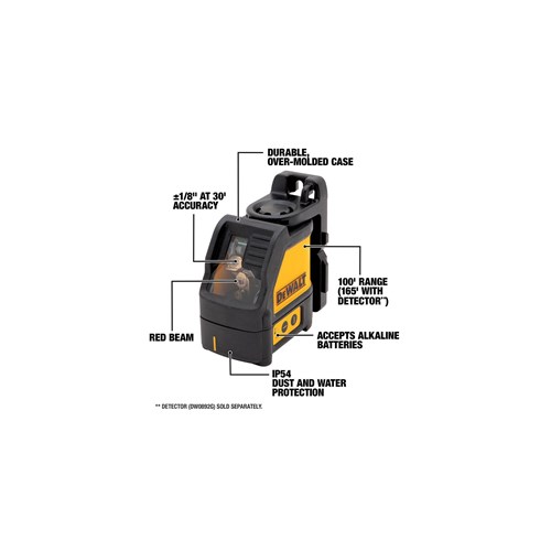 SelfLeveling Line/Cross Line Laser Level