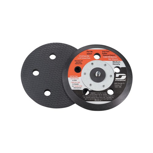 5" VAC DISC PAD, RUBBER-FACE