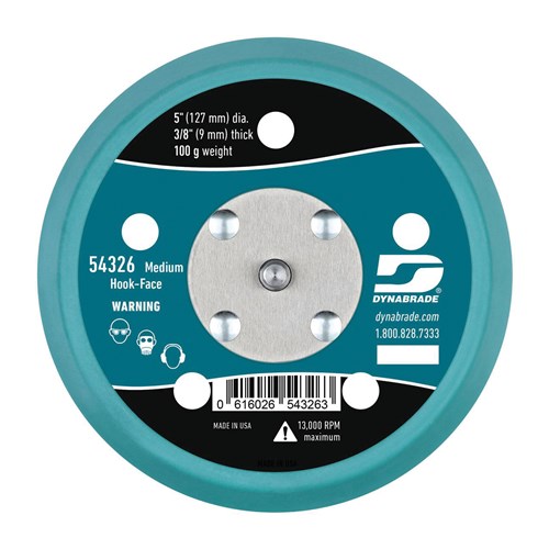 54326 5" HOOK MEDIUM VACUUM DISC PAD