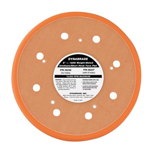 8" MED VACUUM DISC PAD