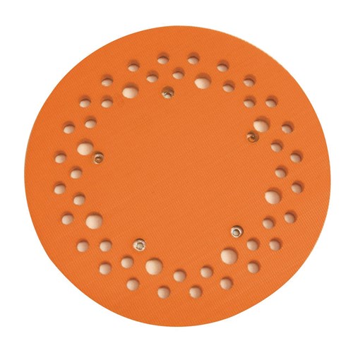 8" VAC DISC PAD, HOOK-FACE, 48 HOLES