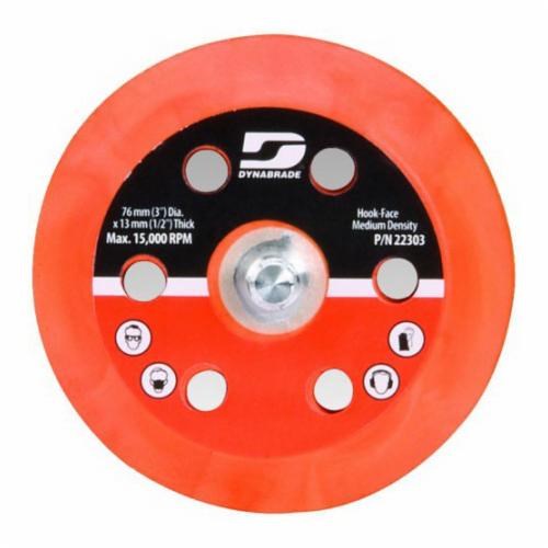 6" VAC GEAR-DRIVEN DISC PAD, VINYL-FACE