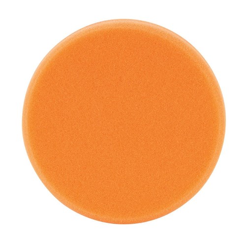 5-1/2 ORANGE FOAM FLAT FACE POLISH PAD