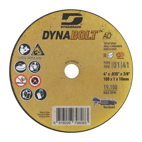 DYNABOLT AO 4X.035X3/8 T1 CUT-OFF WHEEL