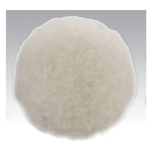 3" POLISHING PAD, NATURAL SHEEPSKIN WOOL