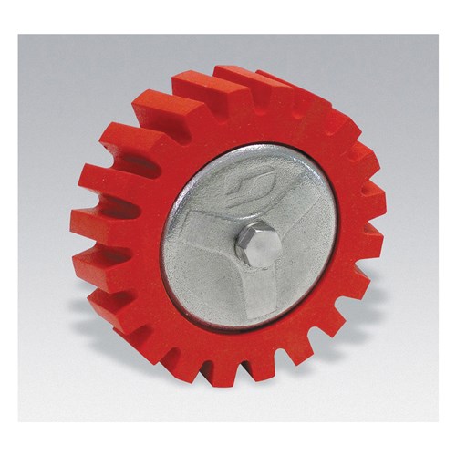 4X1-1/4 WIDE RED-TRED ERASER WHEEL