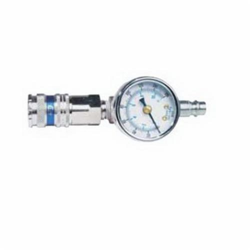 1/4" COUPLER W/PRESSURE GAUGE