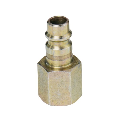 1/4 MALE PLUG WITH 1/4 NPT FEMALE