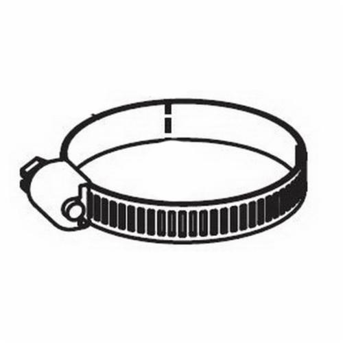 HOSE CLAMP, 5/16"X2" MAX, SST