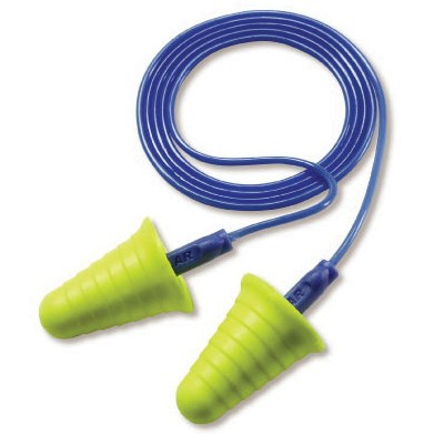 PK200 CORDED EARPLUG W/GRIP RINGS