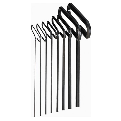 8PC T-HANDLE HEX KEY SET 2-10MM