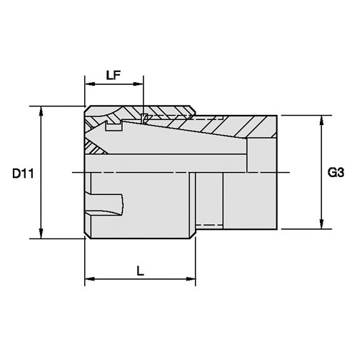 LOCKNUT SLIM M10X0.75 STD