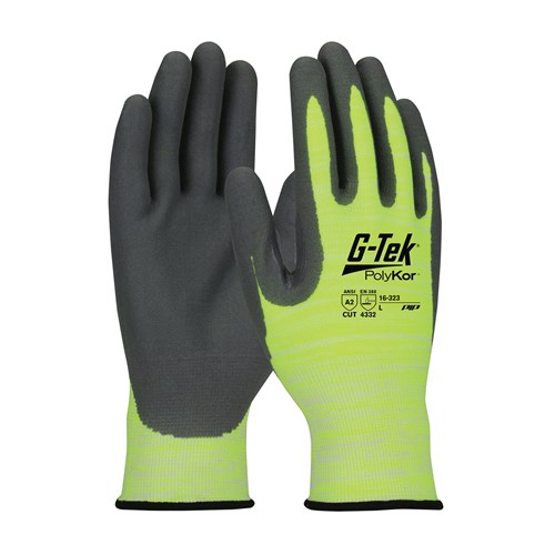 G-TEK POLYKOR A2 NITRILE COAT GLOVE S