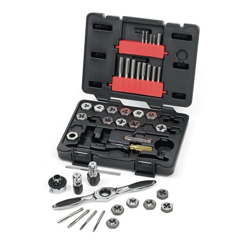 42PC METRIC RATCHETING TAP&DIE SET