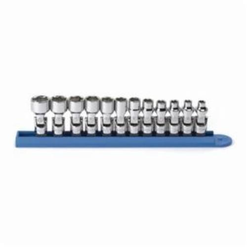 12PC FLEX METRIC SOCKET SET (12PT-1/4DR)