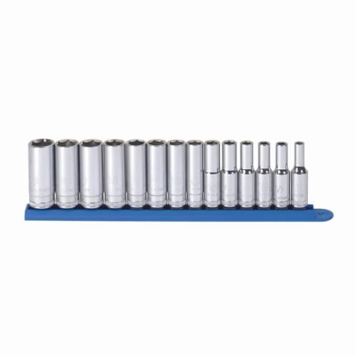 14PC DEEP METRIC SOCKET SET (6PT-3/8DR)