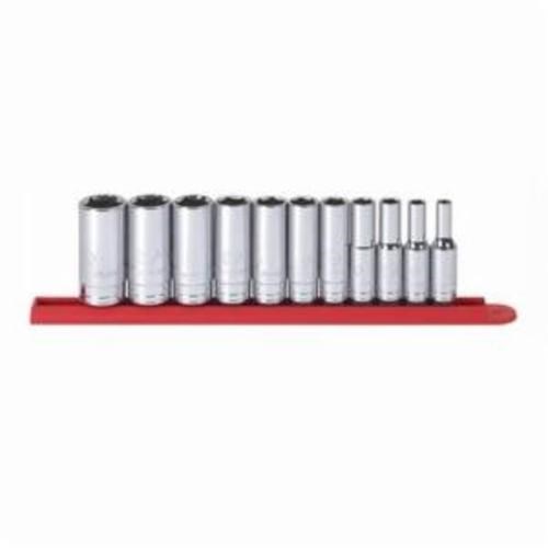 11PC DEEP SAE SOCKET SET (6PT-3/8DR)